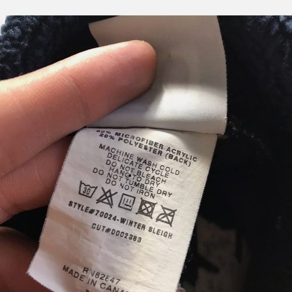 VINTAGE ART UNLIMITED SPORTSWEAR ZIP UP FLEECE JACKET SWEATER WINTER SCENE XL - Picture 5 of 6